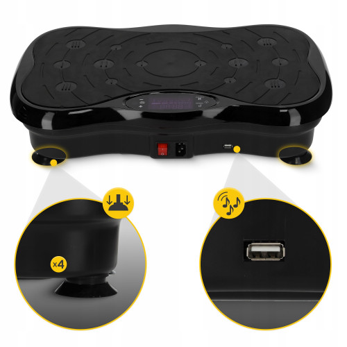 Вибрационная платформа  4FIZJO Ultra+ Black - фото №8